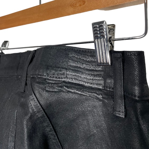 Revice | NWT Venus Black Coated Star Butt Straight Leg Jeans 26 - Picture 6 of 11